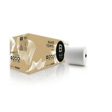 Afbeelding in Gallery-weergave laden, HanddoekRollen 2-laags 175m 6st. 307194 Black Satino PT50