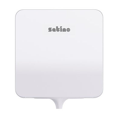 Handdoekdispenser midi Hyginity Satino wit 333416