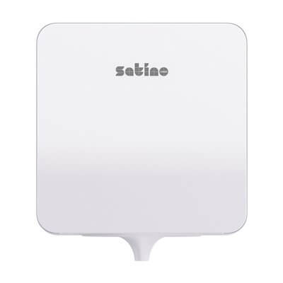 Handdoekdispenser midi Hyginity Satino wit CF1 333416