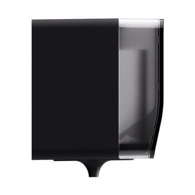 Handdoekdispenser midi Hyginity Satino zwart 333417