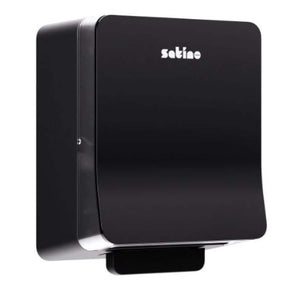 Handdoekdispenser autocut Hyginity Satino SYS1 zwart 333419