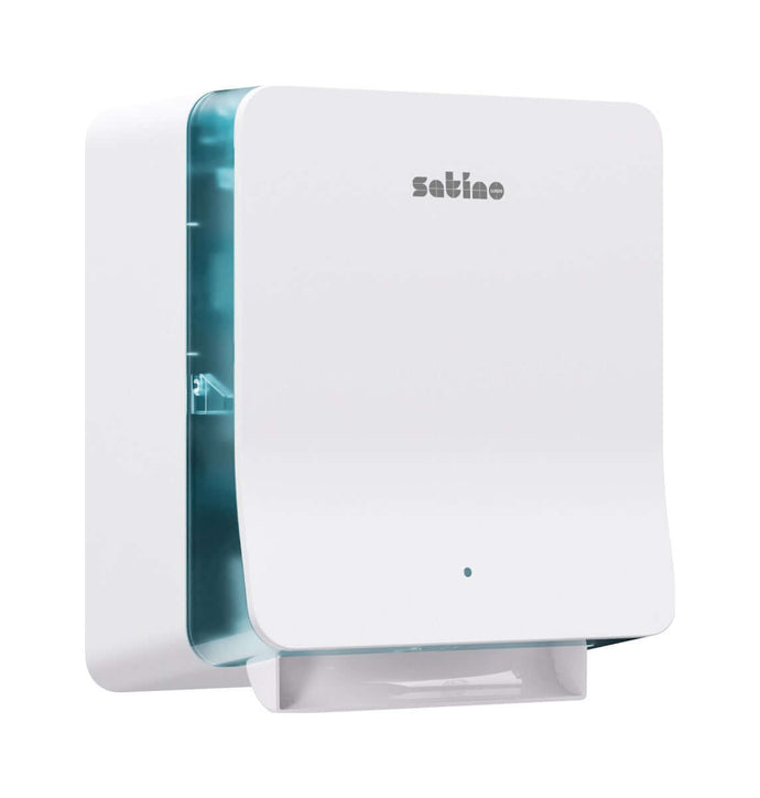 Handdoekdispenser sensor Hyginity Satino SYS1 wit 333420