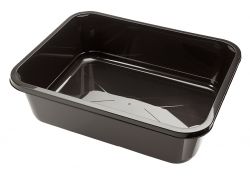 Menuschaal zwart 5000cc 148st PP H320/88