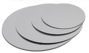 Rondel 25cm Zilverkarton 100st