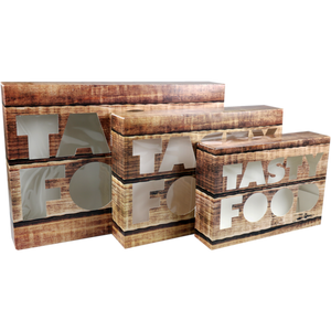 Cateringdoos 36x25x8cm 50 st.