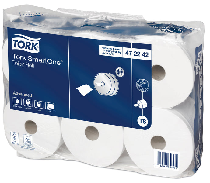 Tork SmartOne toiletpapier 6 rol 472242 T8
