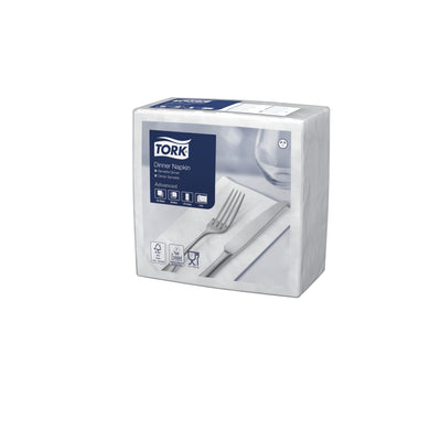 Servetten Tork 40/2 8-vouw wit 1800 st. 477554