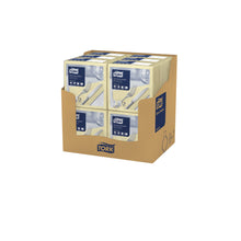 Afbeelding in Gallery-weergave laden, Servetten L40/3 champagne Tork 1200 st. 477588