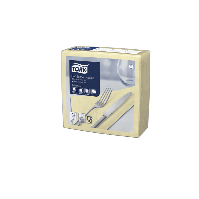 Servetten L40/3 champagne Tork 1200 st. 477588