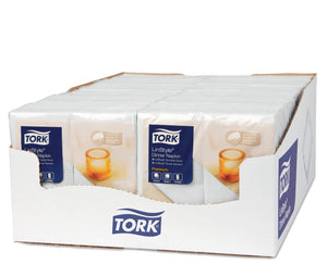 Servet LinStyle 8-vouw wit 600 st. 478145
