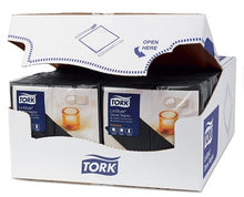 Afbeelding in Gallery-weergave laden, Servet Tork LinStyle 8-vouw zwart 600 st. 478151