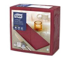Afbeelding in Gallery-weergave laden, Servet Tork LinStyle 8-vouw bordeaux 700st 478189