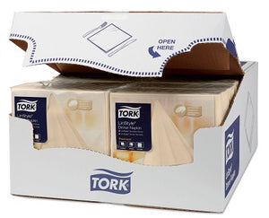 Servet Tork LinStyle cream 600 st. 478713