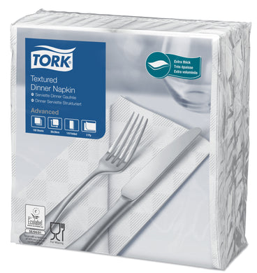 Servetten Tork 40/2 8-vouw NexxStyle wit 1200 st. 478814