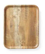 Afbeelding in Gallery-weergave laden, Dienblad van melamine met hout bedrukking