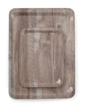 Afbeelding in Gallery-weergave laden, Dienblad van melamine met hout bedrukking