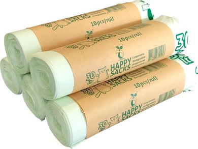 Vuilniszakken bio 43x44 groen 400st