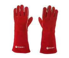 Afbeelding in Gallery-weergave laden, Hittebestendige handschoenen, leer