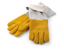 Afbeelding in Gallery-weergave laden, Hittebestendige leren barbecue handschoenen - 2 stuks