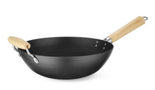 Afbeelding in Gallery-weergave laden, Wok met houten handvat