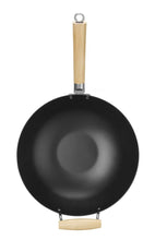 Afbeelding in Gallery-weergave laden, Wok met houten handvat