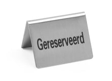 Afbeelding in Gallery-weergave laden, Tafelstandaard Gereserveerd