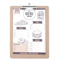 Afbeelding in Gallery-weergave laden, Menu klembord