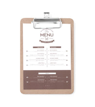 Afbeelding in Gallery-weergave laden, Menu klembord