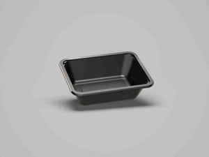 Menuschaal zwart 660cc 500 st.CPET (2102)