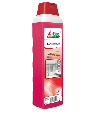 Sanet Ivecid - geparf sanitair reiniger 1l 10st
