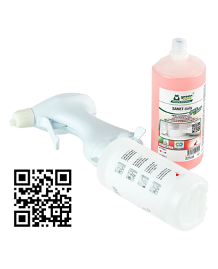 Sanet Daily Q&E - sanitaire schuimreiniger 325ml/6