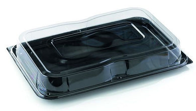 Combi Plateau Platter 35x24 zwart+DS 25st