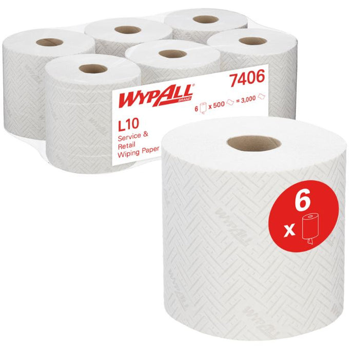 Wypall L10 ro-ro 1l airflex wit 6x500m 7406