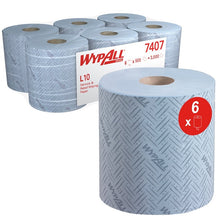 Afbeelding in Gallery-weergave laden, Wypall L20 ro-ro 1l airflex blauw 6x400m 7407