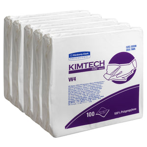 Kimtech Pure CL4 ind doeken wit 5x100vel 7605