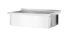 Afbeelding in Gallery-weergave laden, Tafel met enkele wasbak, zonder spatrand - geschroefd, diepte 600 mm