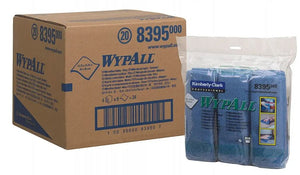 Wypall microfiber poetsdoek blauw 40x40 6st 8395