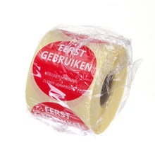 Afbeelding in Gallery-weergave laden, Voedselveiligheidsstickers, multifunctioneel, eenvoudig verwijderbaar, EERST GEBRUIKEN_