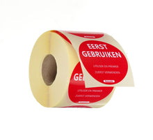 Afbeelding in Gallery-weergave laden, Voedselveiligheidsstickers, multifunctioneel, eenvoudig verwijderbaar, EERST GEBRUIKEN_