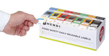 Afbeelding in Gallery-weergave laden, Set voedselveiligheidsstickers, multifunctioneel, eenvoudig verwijderbaar, met een dispenser