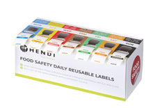 Afbeelding in Gallery-weergave laden, Set voedselveiligheidsstickers, multifunctioneel, eenvoudig verwijderbaar, met een dispenser