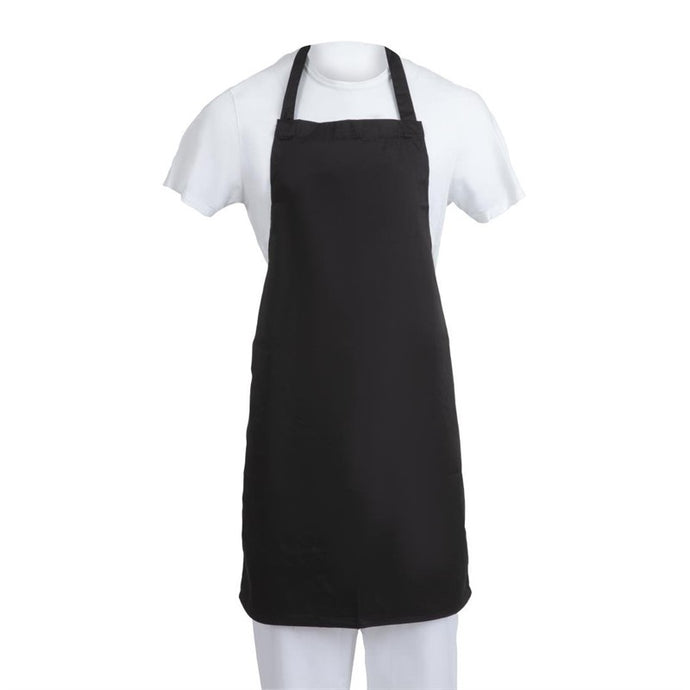 Whites halterschort zwart