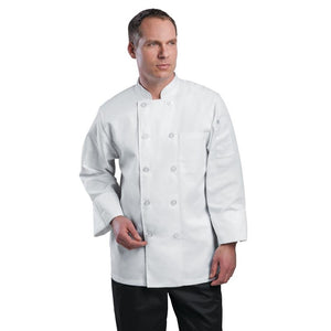 Chef Works Le Mans unisex koksbuis wit L