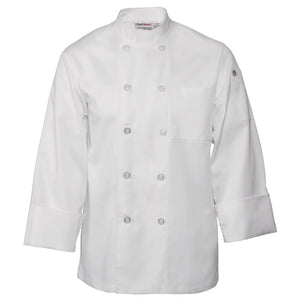 Chef Works Le Mans unisex koksbuis wit L