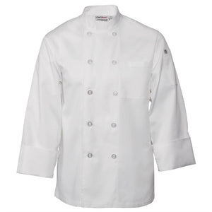 Chef Works Le Mans unisex koksbuis wit S