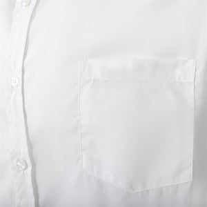 Uniform Works unisex overhemd lange mouw wit L