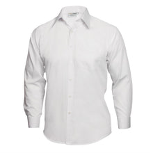Afbeelding in Gallery-weergave laden, Uniform Works unisex overhemd lange mouw wit L
