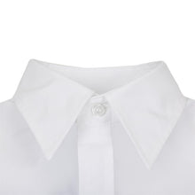 Afbeelding in Gallery-weergave laden, Uniform Works unisex overhemd lange mouw wit L