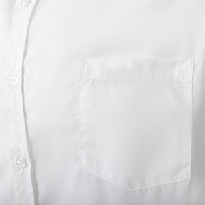 Uniform Works unisex overhemd lange mouw wit S