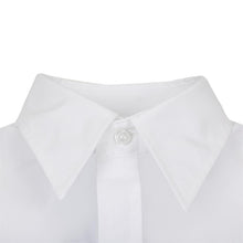 Afbeelding in Gallery-weergave laden, Uniform Works unisex overhemd lange mouw wit S